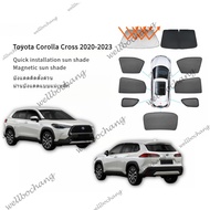 BC Magnetic Car Sunshade for Toyota Corolla Cross 2020-2024