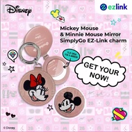 Mickey Mouse &amp; Minnie Mouse Mirror SimplyGo EZ-Link charm ezlink charm ( Best Christmas Gift )