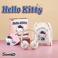 Hello Kitty x MARTUBE Wireless Headphone Original Sanrio Baseball Music TIme 5.3 Bluetooth Gaming Fo