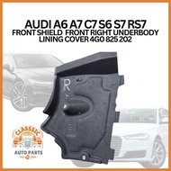 AUDI A6 A7 C7 S6 S7 RS7 FRONT SHIELD  FRONT RIGHT UNDERBODY LINING COVER 4G0 825 202