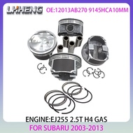 Engine Piston with Rings For SUBARU FORESTER LEGACY OUTBACK SH9 BL9 BP9 2.5L 2.5 L T H4 GAS 2003-201