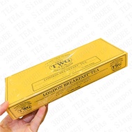 TWG TEABAGS - LONDON BREAKFAST (British tea tradition) - GIFT WRAPPING AVAILABLE