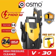 OSMO V30 1400W Waterjet High Pressure Cleaner Water Jet Jek Jack Sprayer Machine Mesin Cuci Kereta Car Washer