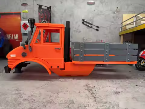 Unimog U5000 Hard Body car body shell 1/10 313mm/324mm/289mm RC4WD TF2 BOOM BRX01 CROSSRC NT4 AT4 SG