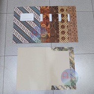 F4 Size Batik Paper Folder 1 Single Folio/