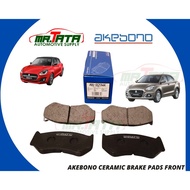 Akebono Brake Pads FRONT for Suzuki Swift 2020 to 2024 & All new Suzuki Dzire 2019 to 2024 AN-829WK