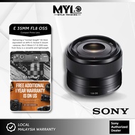 (READY STOCK) - Sony E 35mm f/1.8 OSS Lens For Sony A6400 | A6500 | A6600 | ZV-E10 - SEL35F18