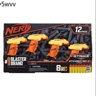 Nerf elite Nerf water gun Nerf rival ✹Nerf Alpha Strike Stinger SD-1 Blaster 4-Pack 12pcs Set▼