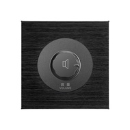 (Ready Stock) Kamanni Wall Power Switch Modern Lighting Switch Universal 3 Pin Plug Point Socket wit