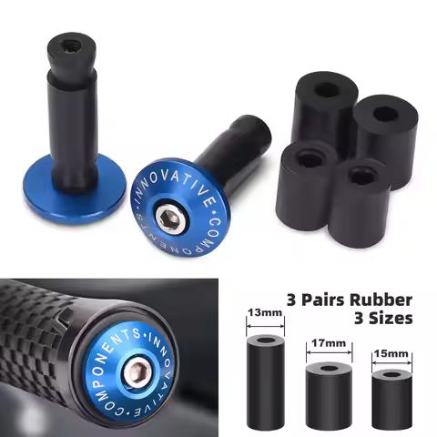 Motorcycle Handle Bar End Weight Handlebar Grips Cap Anti Vibration Plug For YAMAHA YZF R1 R6 2008 2