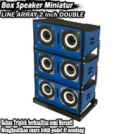 Line Array 2 Inch Speaker Box biru