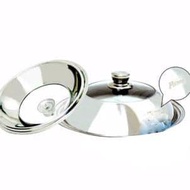 Calypso Stainless Steel Glass Frying Pan Lid 40cm