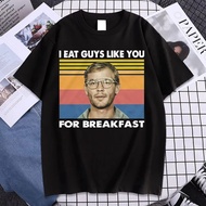 I Bought Jeffrey Dahmer's T-Shirt And Vintage For Harajuku Streetwear Short-Sleeved T-Shirt.