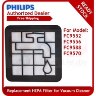 Philips HEPA H13 Filter + Inlet Foam Filter for FC8010 FC9330 FC9332 FC9350 FC9352 FC9552 FC9556 FC9