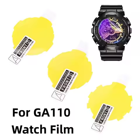 For Casio Watch Film GA-110 GA110 120 GA-700 GM110 GM-110 Screen Protector Transparent Tempered Film