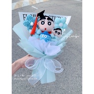 Crayon Shin-chan Graduation Bouquet 蜡笔小新毕业花束