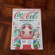 POP MART 泡泡瑪特 Mega Space Molly 太空人 Molly × Kennyswork Space molly 400％ Team Coca-Cola 可口可樂 3.0