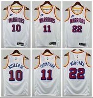 25賽季金州勇士隊Golden State Warriors復古NBA球衣#11#22#23#30
