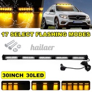 ✸Flashing Modes Strobe Light Bar Amber LED Truck Car Emergency Warning Flash Strobe Light Bar Waterproof 12V 24V❀