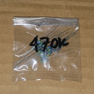 R 470K Ohm 0.25W 1 Percent Metal Film Resistor 470 K Kilo Ohm MetalFilm 0.25 Watt 20 Pcs