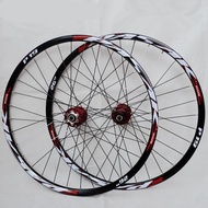 CNC 26 27.5 29 inch MTB Mountain Bike Bicycle Hollow Front 2 Rear 4 Sealed Bearings Hub Disc Wheels Wheelset Rim