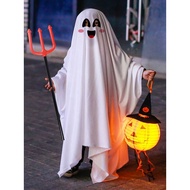 Halloween Kid kids Child Children Ghost Cosplay Costume Ghost costume Smiling Face Ghost  Ball Party