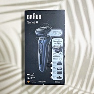 เครื่องโกนหนวดไฟฟ้า แบบฟอยล์ไร้สาย ชาร์จได้ Electric Razor for Men Series 6 Shaver Kit 6046cs [Braun