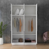 SKL Furniture CHA 5X8FT 10 DOORS WARDROBE WITH SHELF / almari baju /kabinet baju / almari baju budak