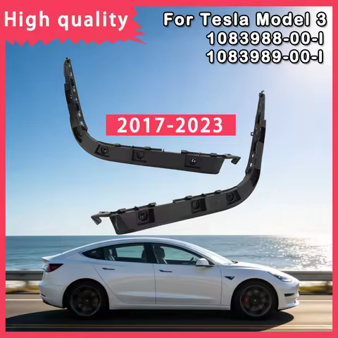 For Tesla Model 3 2017-2023 High Quality Durable Rear Bumper Bracket Support Retainer Wing Mount 108