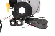 Hot Sale USB Portable Mini Phonograph Vinyl Turntable Audio Player Vinyl Turntable to MP3/WAV/CD Con