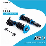 ISX Coilover - Toyota FT 86/BRZ Type-2 (Pillowball)