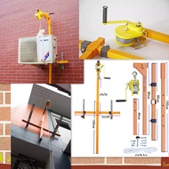 อุปกรณ์ยกแอร์ ยกน้ำหนัก 300กก.รอกยาว 20 เมตร Air lift equipment lifting weight 300 kg hoist length 2
