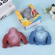 Hokkiterus21 SQUISHY ORANG UTAN gorilla monkey remes toy Christmas gift squishy remes O006