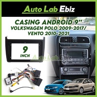 Volkswagen Polo 2009-2017 / Vento 2010-2021 Android Player Casing 9" inch with Socket Power