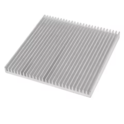 1 piece Silver 80x80x7mm Aluminum Heat Sink Radiator Heatsink for IC LED Cooling, Electronic Cooler,