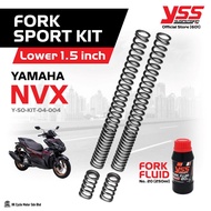 NVX YSS Front shock absorber lower kit (FORK SPORT KIT) for model YAMAHA NVX