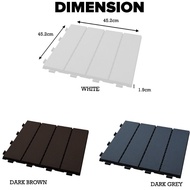 Floor decking Grey Brown White Interlocking Waterproof Slab Flooring Outdoor Indoor Slab Tile Floori