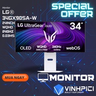 LG 34GX90SA-W Monitor (34inch/WQHD/OLED/240Hz/0.03ms)