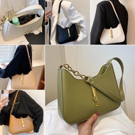 Shoulder Bag for Women Designer Bags Luxury Hand Bags Female Pu Leather Solid Color Commuter Bag Lad