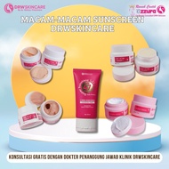 DRW Skincare Sunscreen Series Acne Cream Glowing Acne Yellow Pinknatural BPOM Cream