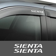 Toyota Sienta Car Gutter Sticker - Car Visor Decal Sticker