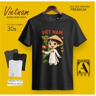 VIETNAM HANOI SOUVENIR T-SHIRT PREMIUM ADULT SOUVENIR COUNTRYTAG