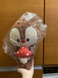 迪士尼奇奇蒂蒂蘑菇玩偶 chip n dale