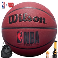 威尔胜（Wilson）NBA系列PU室内外通用成人篮球7号球 FORGE WTB8201IB07CN