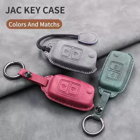 For JAC JS2 S2 S3 S5 S7 T40 T50 Sei 3 A5 R3 V6 V5 V3 H330 J3 J5 J6 K6I H3 H5 H6 Leather Car Smart Ke