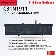B31N1911 battery for ASUS vivobook Flip 14 TM420IA TP470EA M413DA M413DA-EK162T M413DA-EK007T X421DA
