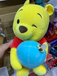 上海迪士尼度假區官方 Winnie the Pooh 小熊維尼 Pooh's Balloon系列 絨毛玩具 絨毛公仔[平行進口]