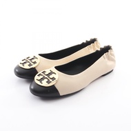 【二手】Tory Burch Claire 尖頭芭蕾平底鞋，1483360016，克萊爾皮芭蕾平底鞋，女款，全新