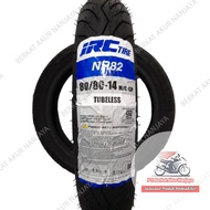 IRC NR82 80 80 14 NR 82 Tubeless Motorcycle Tires Bonus Valve