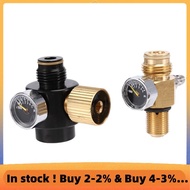 PCP Air Tank Cylinder Regulator Adjustable Pressure 0-2800Psi &  Tank Pin Valve 300Bar